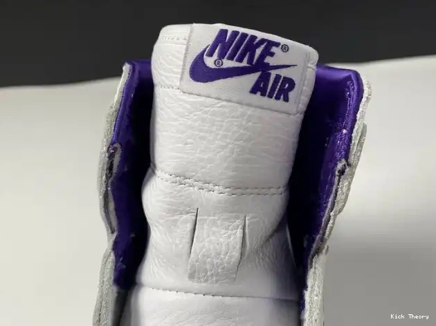 Kicktheory PURPLE AIR CD0461-151 COURT HIGH 1 JORDAN RETRO 0622